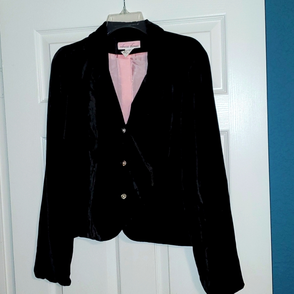 Rebecca  Thomas velvet jacket